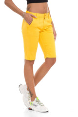 WK186 Women's Capri Shorts in a modern cut