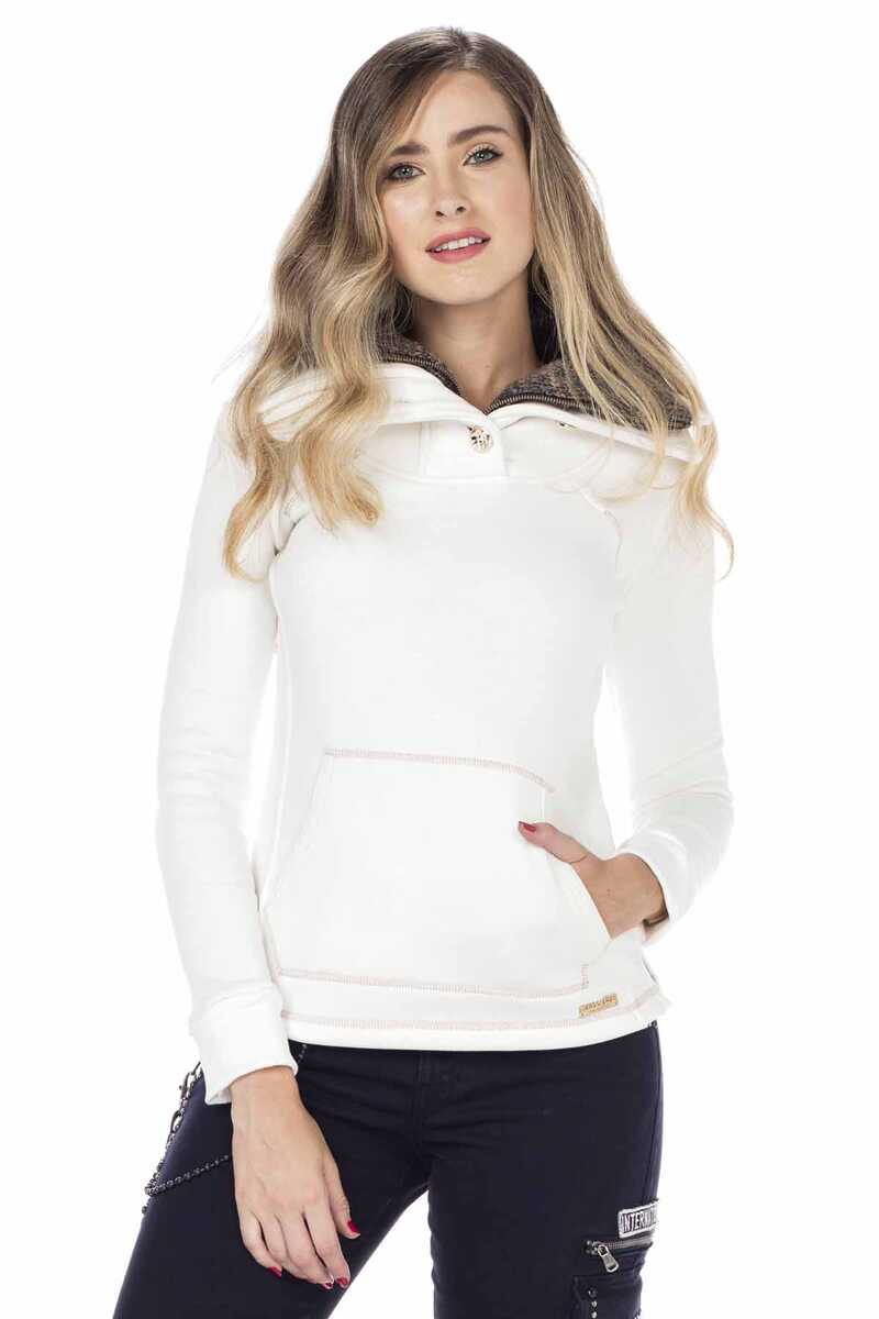 WL188 Women's fleece shirt with cozy collar
