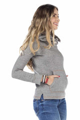 WL188 Women's fleece shirt with cozy collar