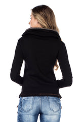 WL188 Women's fleece shirt with cozy collar