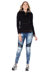 WL188 Women's fleece shirt with cozy collar