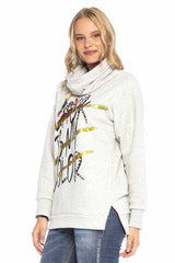 WL242 Women's sweatshirt with high collar