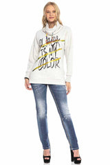 WL242 Women's sweatshirt with high collar