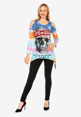 WL294 Women's long-sleeved shirt in a vibrant design