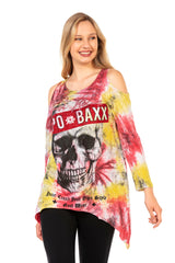 WL294 Women's long-sleeved shirt in a vibrant design