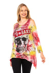 WL294 Women's long-sleeved shirt in a vibrant design