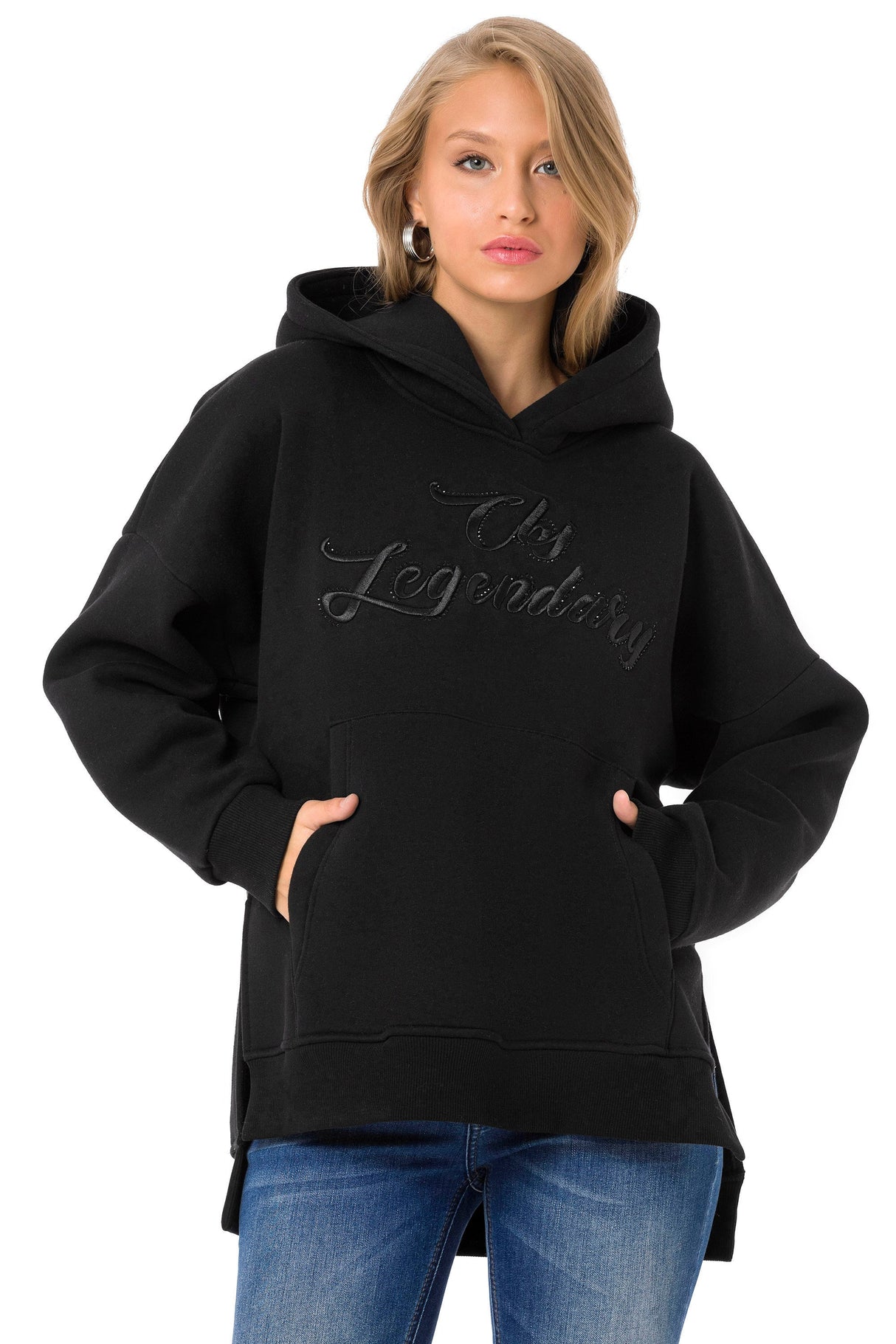 WL331 women's hooded sweatshirt with a cool look