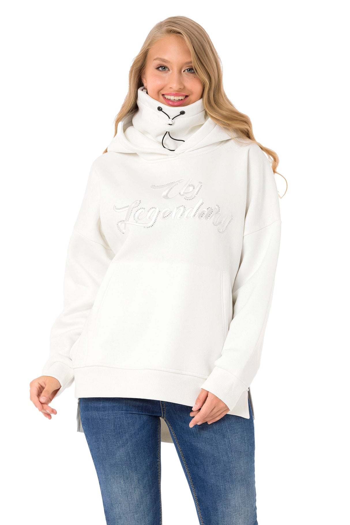 WL331 women's hooded sweatshirt with a cool look