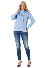 WL336 Women's hooded sweatshirt in a modern look