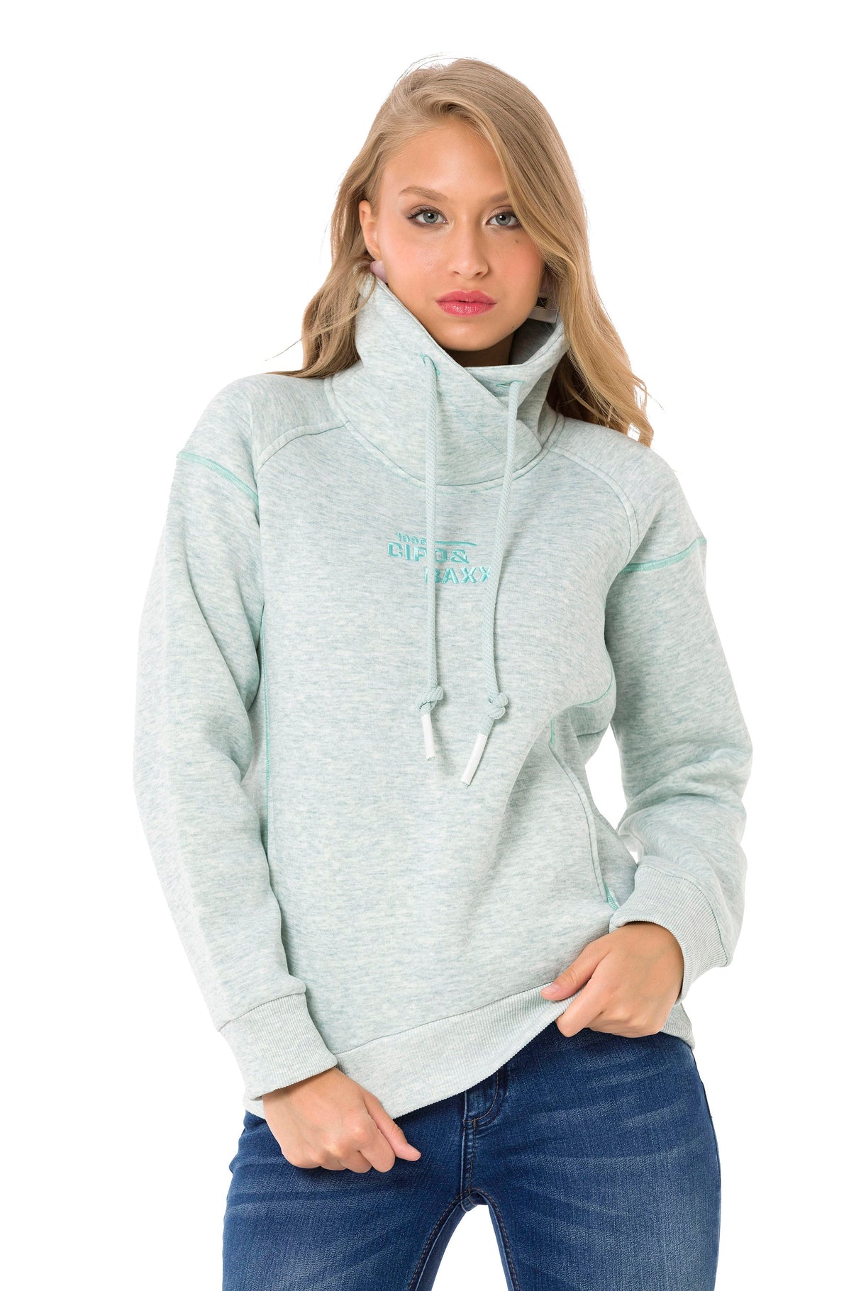 WL336 Women's hooded sweatshirt in a modern look