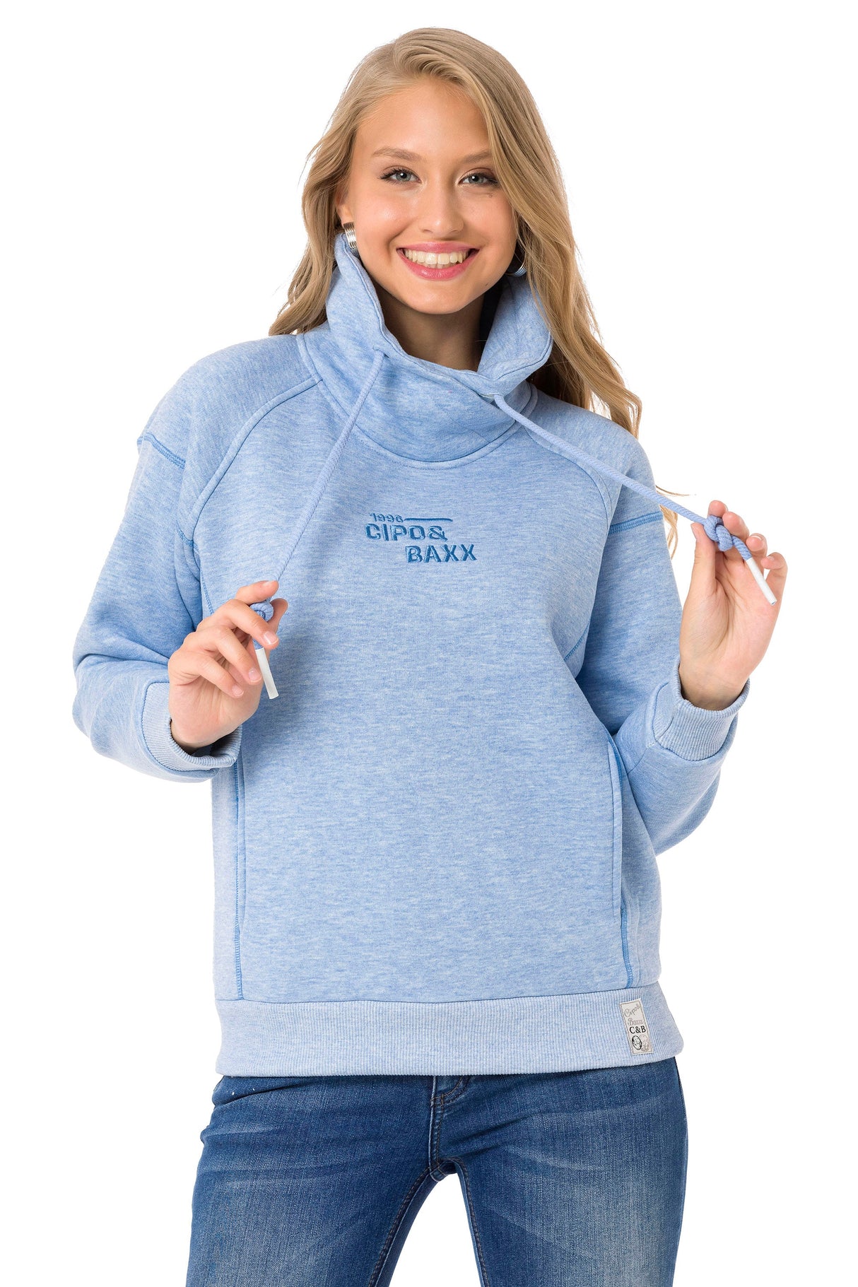WL336 Women's hooded sweatshirt in a modern look