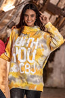 WL346 women's hooded sweatshirt with cool brand print
