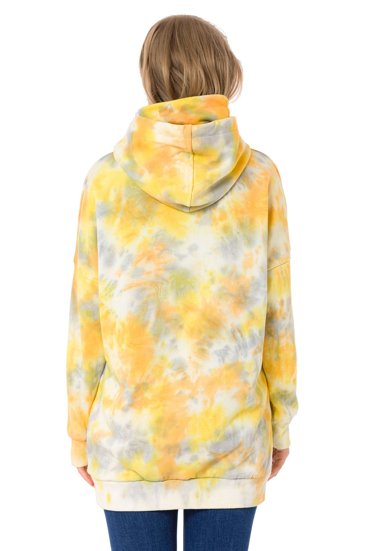 WL346 women's hooded sweatshirt with cool brand print