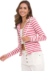 WL348 Women's sweat jacket in a sporty design