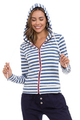 WL348 Women's sweat jacket in a sporty design