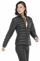 WM116 Women's winter jacket with closable side pockets