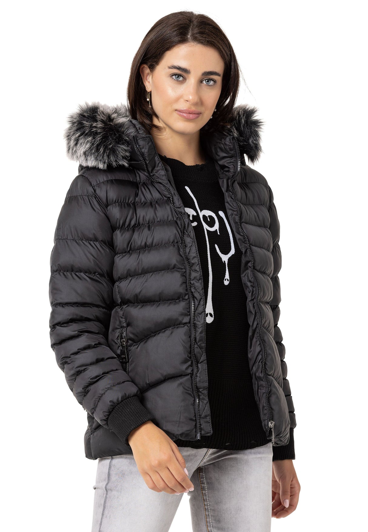 WM132 Women's Winter Jacket with Hood