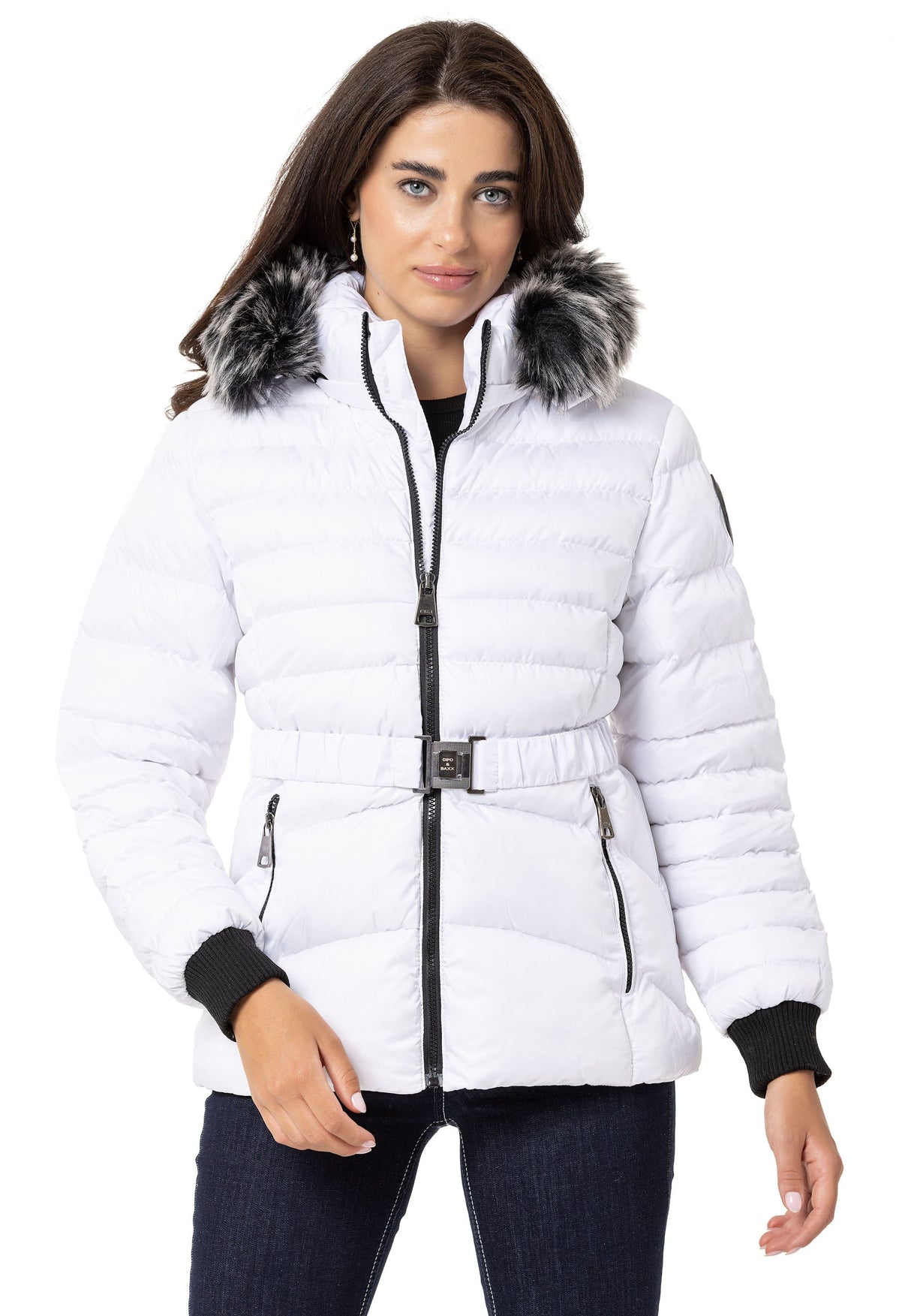 WM132 Women's Winter Jacket with Hood
