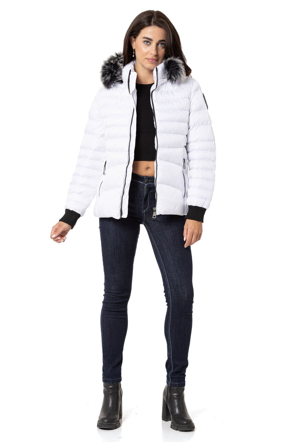 WM132 Women's Winter Jacket with Hood