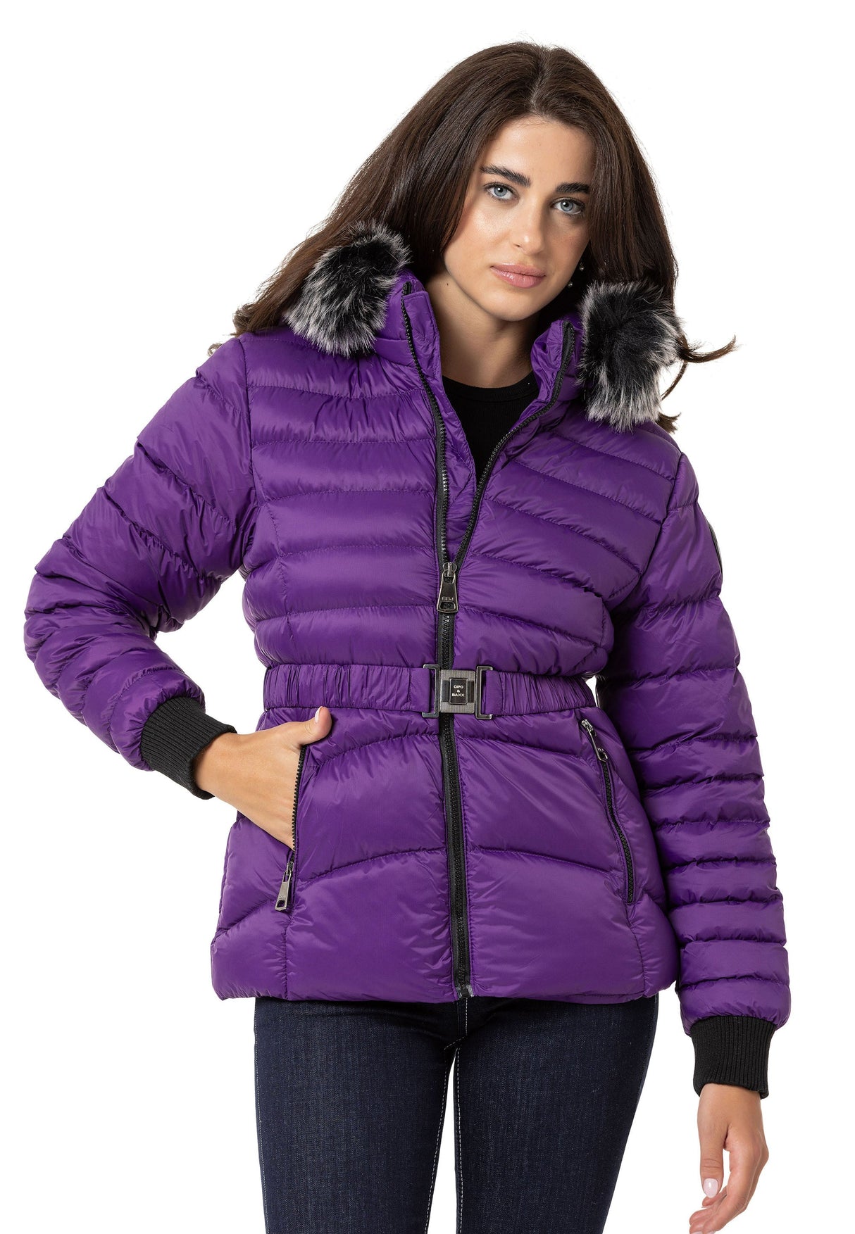 WM132 Women's Winter Jacket with Hood
