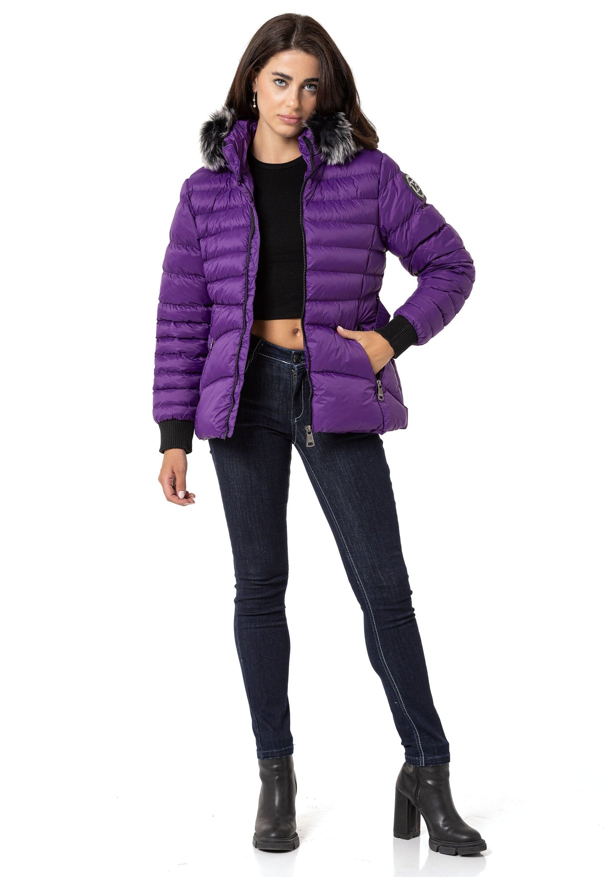 WM132 Women's Winter Jacket with Hood