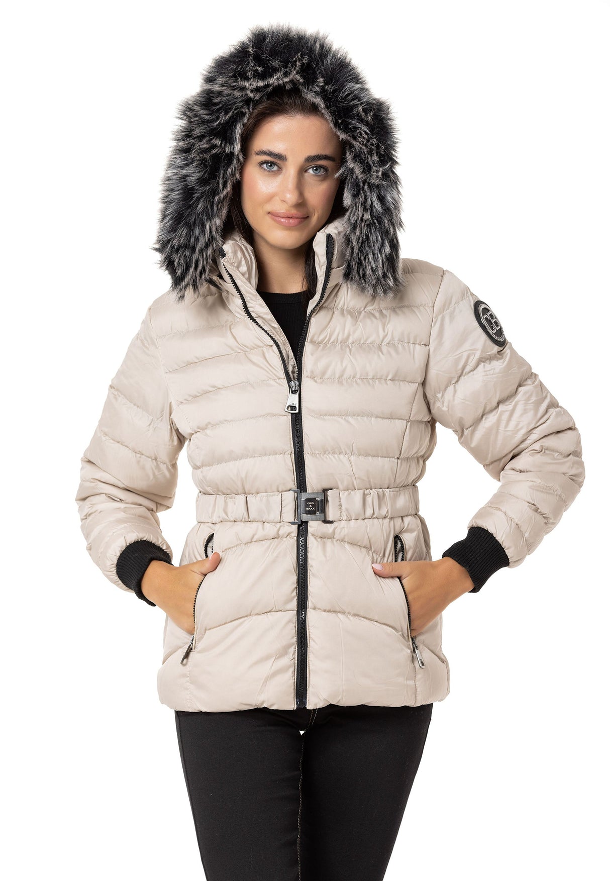 WM132 Women's Winter Jacket with Hood