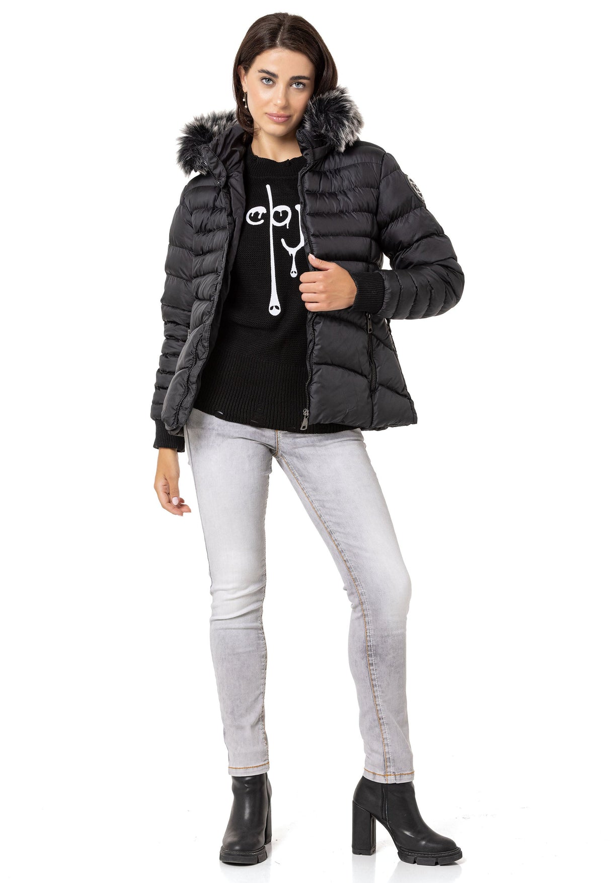 WM132 Women's Winter Jacket with Hood