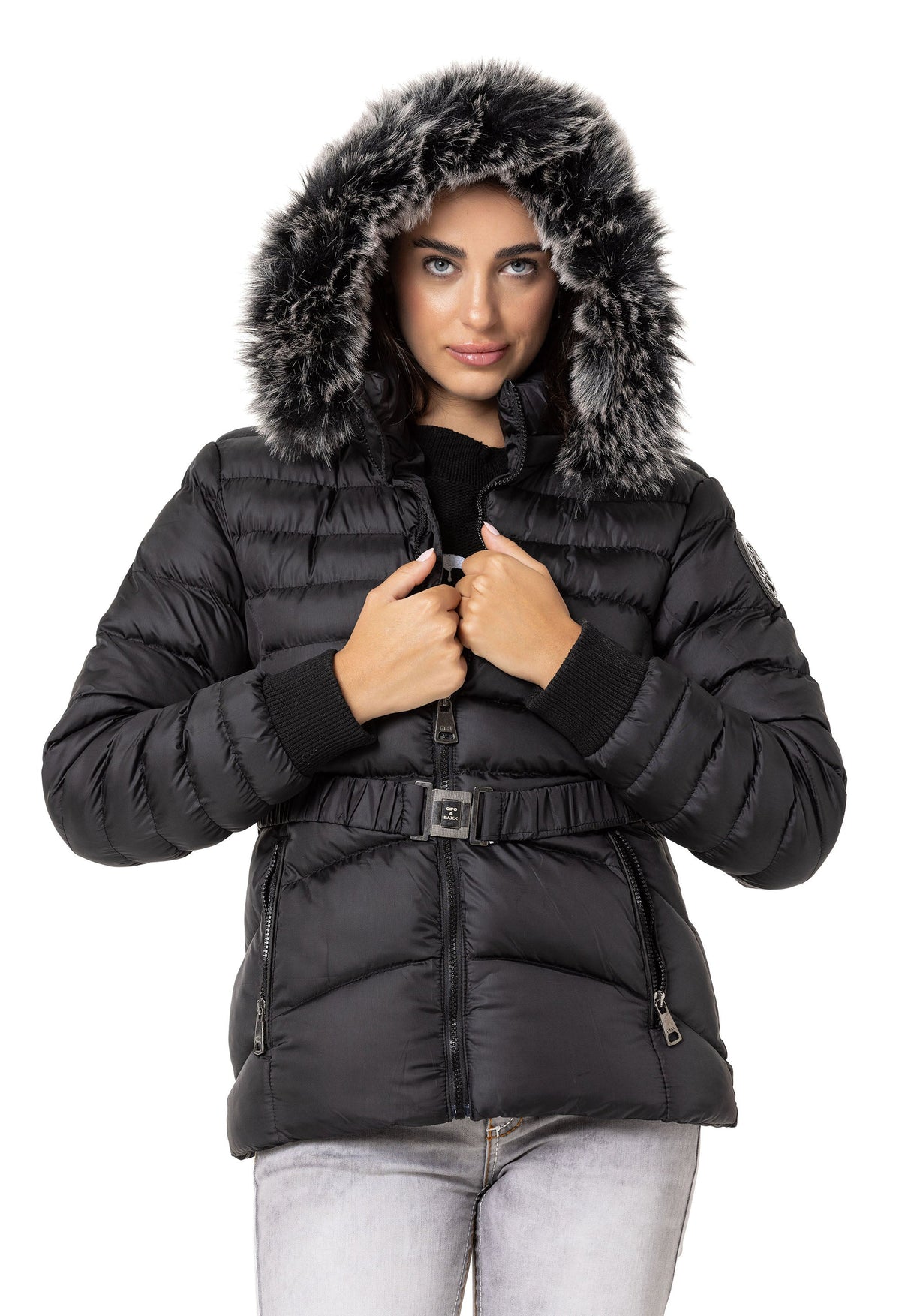 WM132 Women's Winter Jacket with Hood