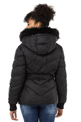WM133 Women's Winter Jacket with Belt