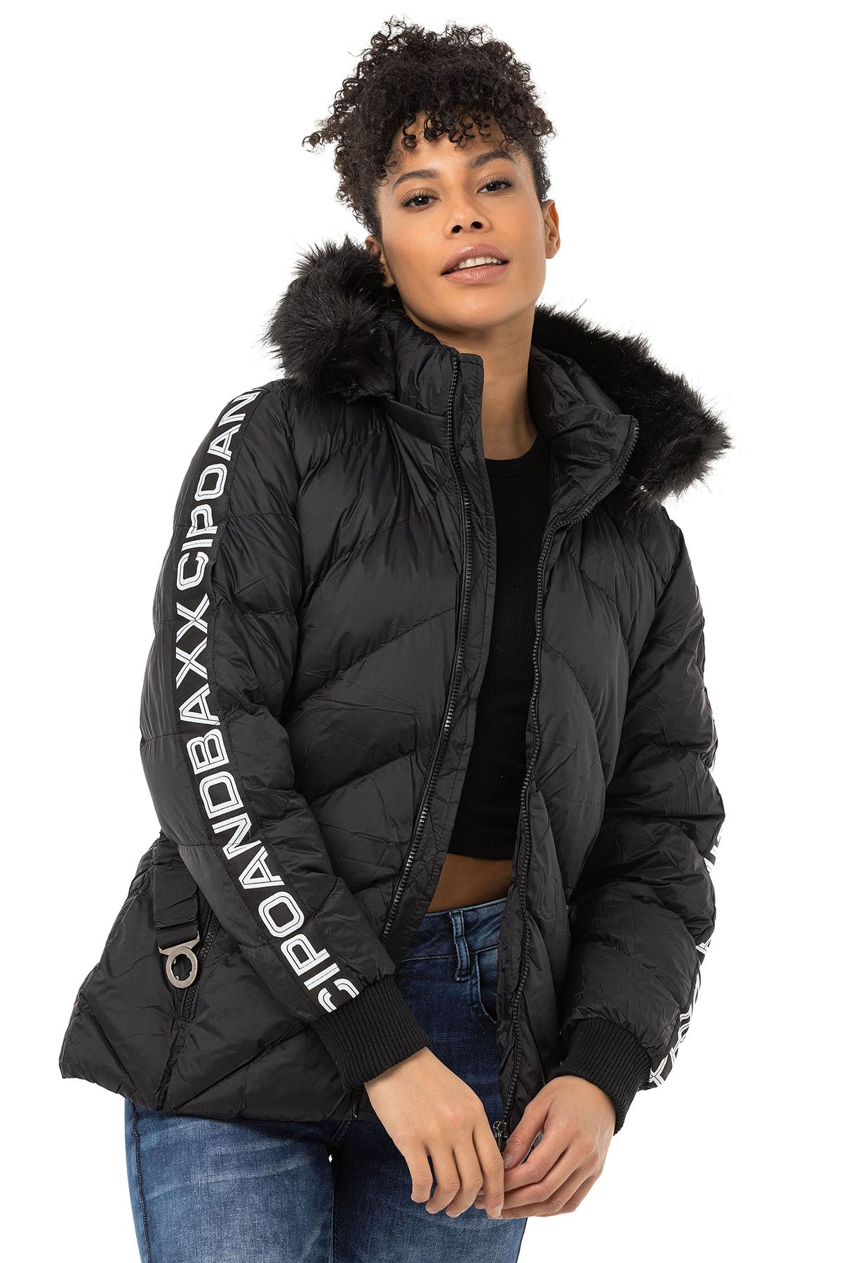 WM133 Women's Winter Jacket with Belt