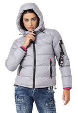 WM138 Women's Winter Jacket with Stand-Up Collar