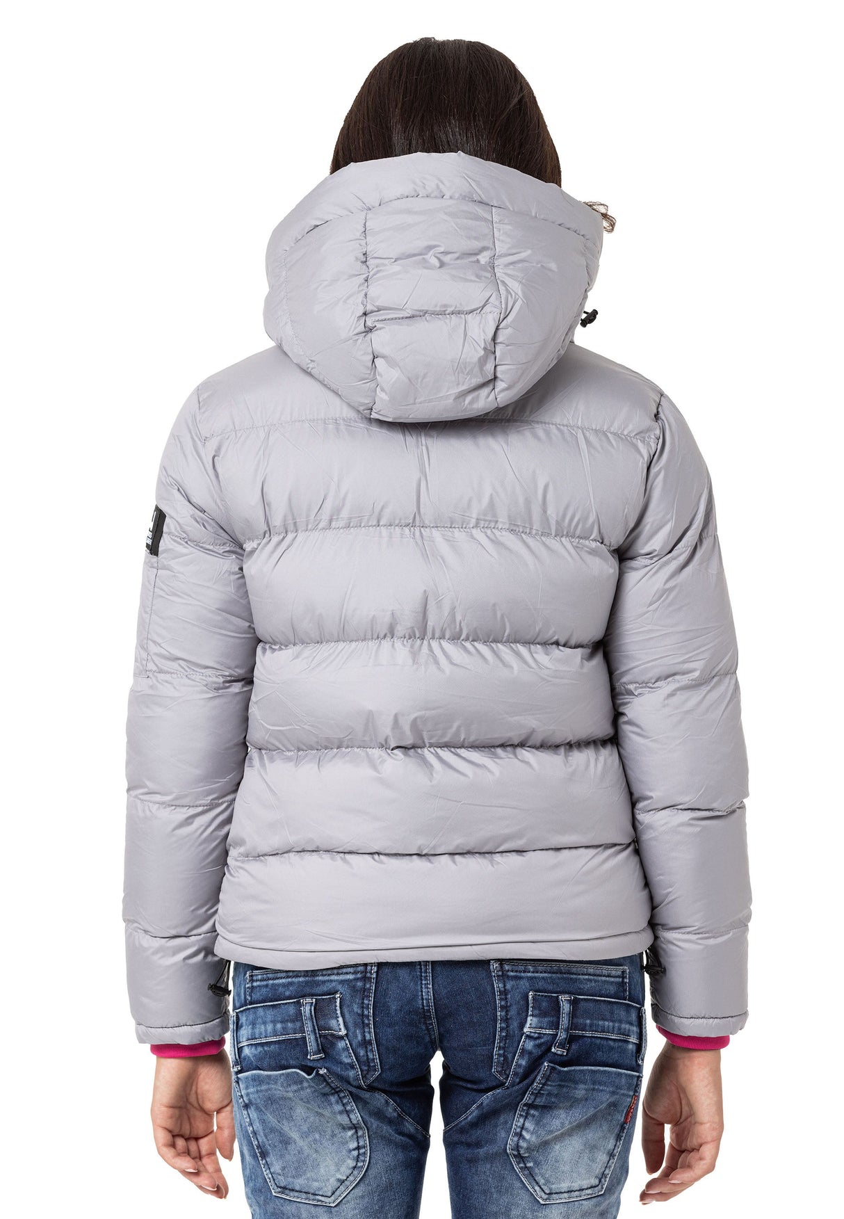 WM138 Women's Winter Jacket with Stand-Up Collar