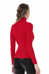 WP227 Women's roll-neck sweater in an elegant design