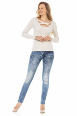 WP232 Women's Sweater Knit Sweater in a fashionable look