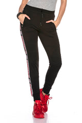 WR115 Women's sweatpants with stylish brand stripe