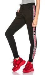 WR115 Women's sweatpants with stylish brand stripe