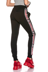 WR115 Women's sweatpants with stylish brand stripe