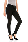WR143 Women's fabric trousers in a fashionable cut
