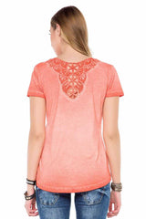 WT223 women's t-shirt with a vintage look