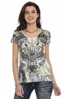 WT301 women's T-shirt with cool brand print