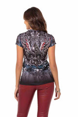 WT327 women's T-shirt with cool brand print