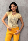 WT344 Women's T-shirt with eye-catching print