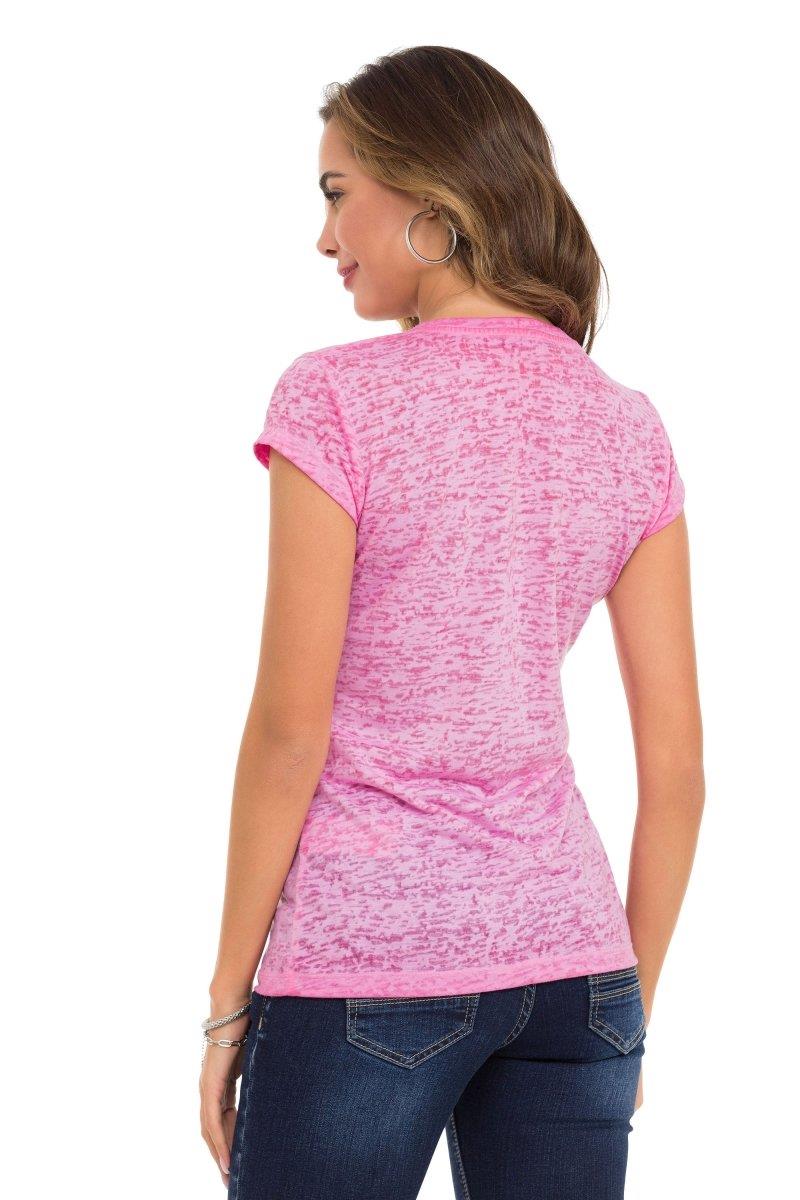 WT344 Women's T-shirt with eye-catching print
