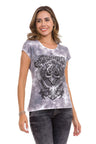 WT352 Women's T-shirt with fashionable all-over print