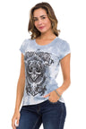 WT352 Women's T-shirt with fashionable all-over print