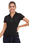 WT361 Women's T-shirt with classic polo collar