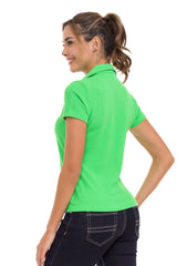 WT361 Women's T-shirt with classic polo collar