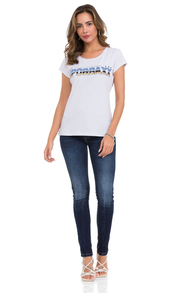 WT366 women's t-shirt futuristic stone