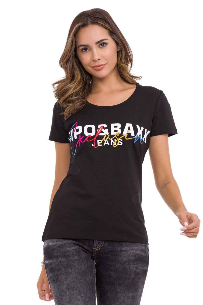 WT370 Women's T-shirt with exclusive embroidery
