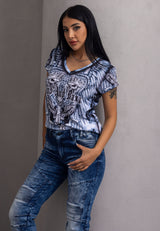 WT384 Women's T-Shirt – Modern design with digital print